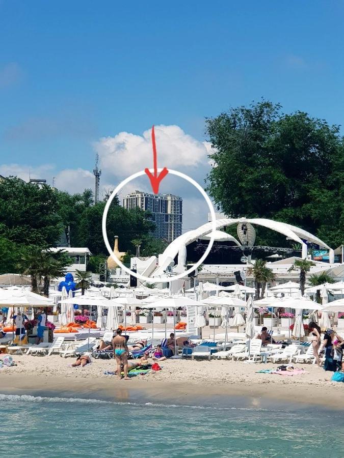 Видовая Квартира В Аркадии С Балконом Odesa Exterior photo
